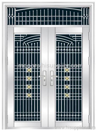 stainless steel door