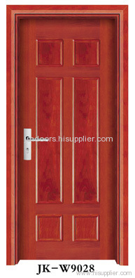 wooden painting door