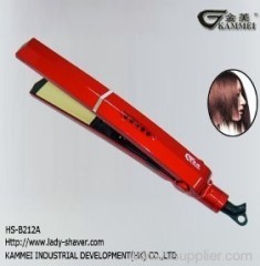 Ceramic hair straightener