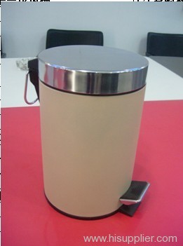 7L paint coating mirror flat head circular bin