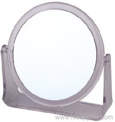 Plastic table mirror