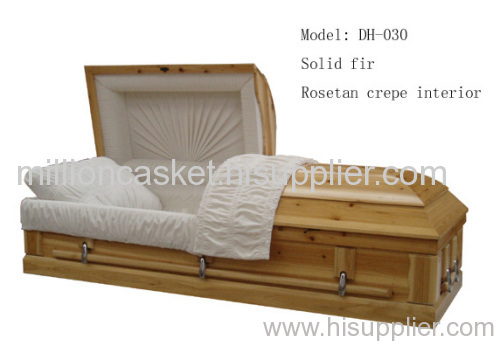 Solid Fir casket