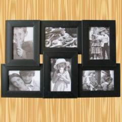 black combination photo frame