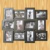 black combination photo frame