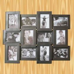 black combination photo frame