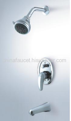 single lever shower faucet