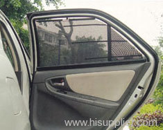 car rear side automatic sunshade curtain