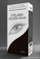 Eyelash growth liquid