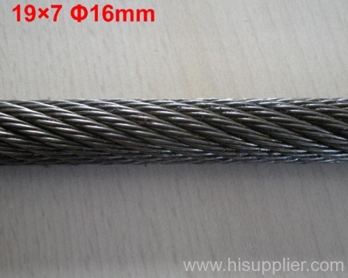 Non-rotating wire rope