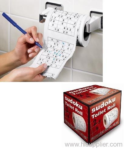 Sudoku Toilet Roll