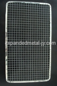 Disposable Edge-Covered Barbecue grill Wire Mesh