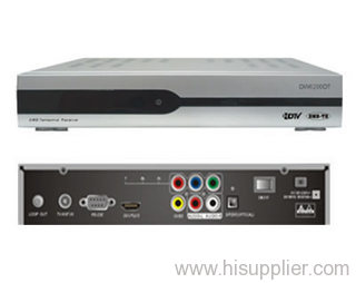 high efficiency SD DVB-C+FTA(MPEG-4,H2.64) receptor