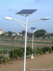 Solar road light