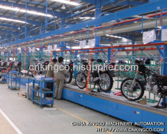 motorcycle assembly line