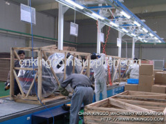 motorcycle packing line