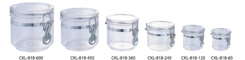 600ml plastic Canister jar