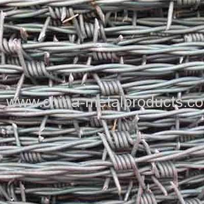 Galvanized Barbed Wire