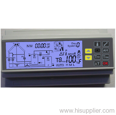 Solar heating controller