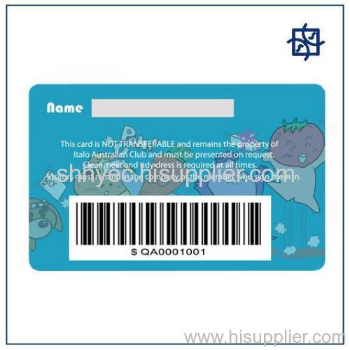 barcode card