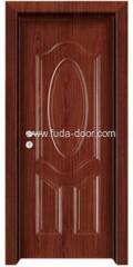 Interior steel security door