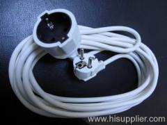 EU extension cord,extension line,extension cable,power cord