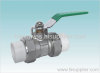 Brass ball valve