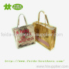 Golden advertising bag