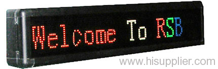 LED moving message sign