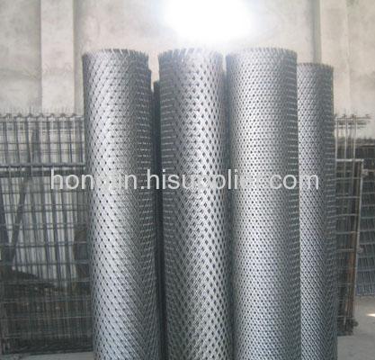 Expanded metal wire mesh