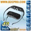 40 inch home cinema /wireless video eyewear /TV video glasses