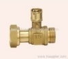 Brass lockable ball valve