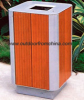 litter bin, dustbin, steel dustbin, trash can, garbage bin, trash receptacle