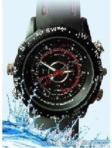 water proof wrist watch sports camera