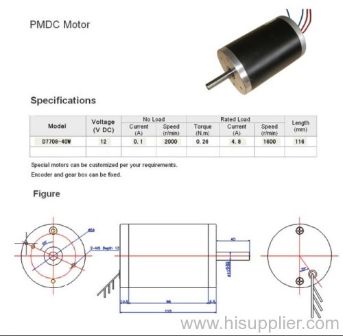 PMDC motor