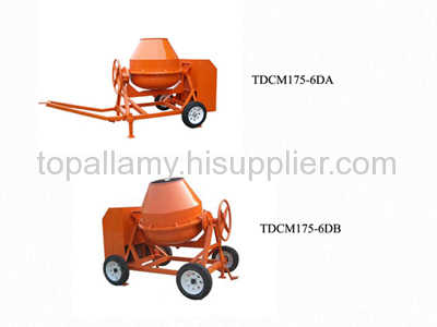 Portable concrete mixer