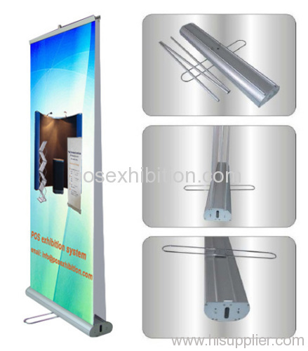 double side roll up stand