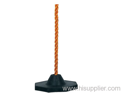 Rubber swing with2.3m PE rope