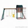 Swing frame with 3 seats
