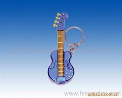 keychain with guitar, beautiful keychain, fashion keyring