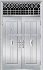 Double Open Stainless Steel Door