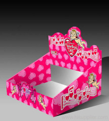 cartoon printing cardboard display show box