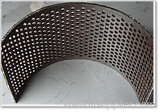 Perforated metal meshes