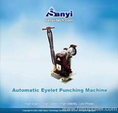 Auto Eyelet Punching Machine