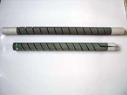 Single Spiral Shape SiC Heating Elements