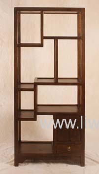 Oriental furniture classical shelf