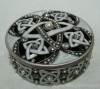 pewter trinket box