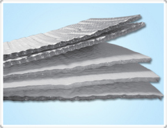 Aluminum foil heat insulation material