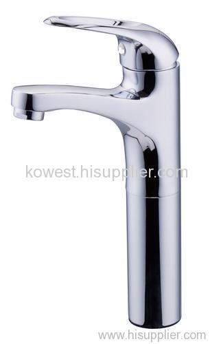 Basin faucet, Single lever high basin faucet