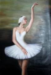 painting of Ballet dancer