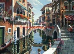 Venice oil painting